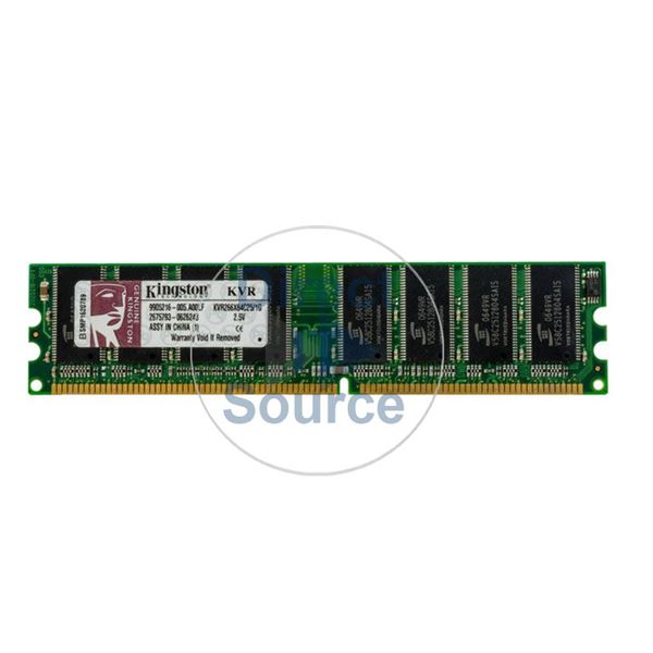 Kingston 9905216-005.A00LF - 1GB DDR PC-2100 Non-ECC Unbuffered 184-Pins Memory