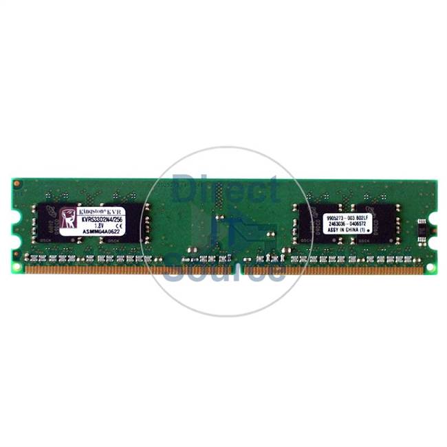 Kingston 9905273-003.B02LF - 256MB DDR2 PC2-4200 Non-ECC Unbuffered Memory