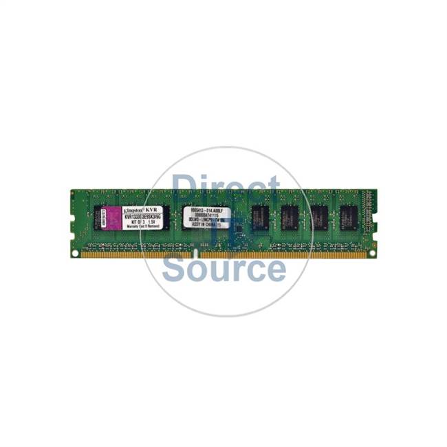 Kingston 9905413-014.A00LF - 2GB DDR3 PC3-10600 ECC Unbuffered 240-Pins Memory