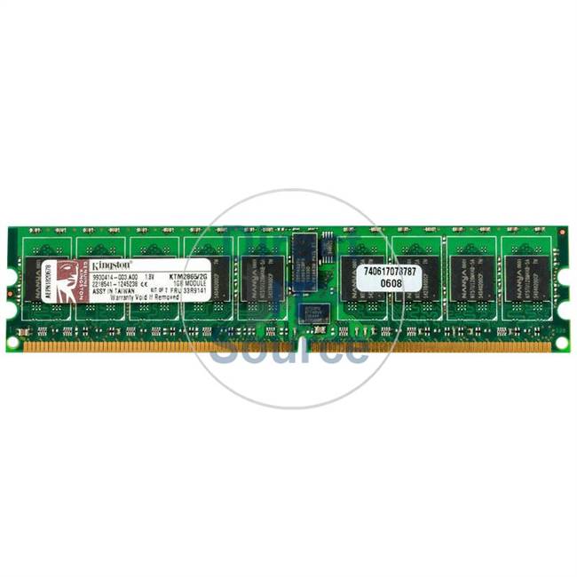 Kingston 9930414-003.A00 - 1GB DDR2 PC2-3200 ECC Registered 240-Pins Memory