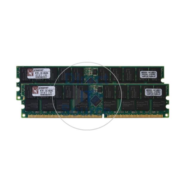 Kingston 9965294-007.A00LF - 4GB 2x2GB DDR PC-2700 ECC Registered 184-Pins Memory
