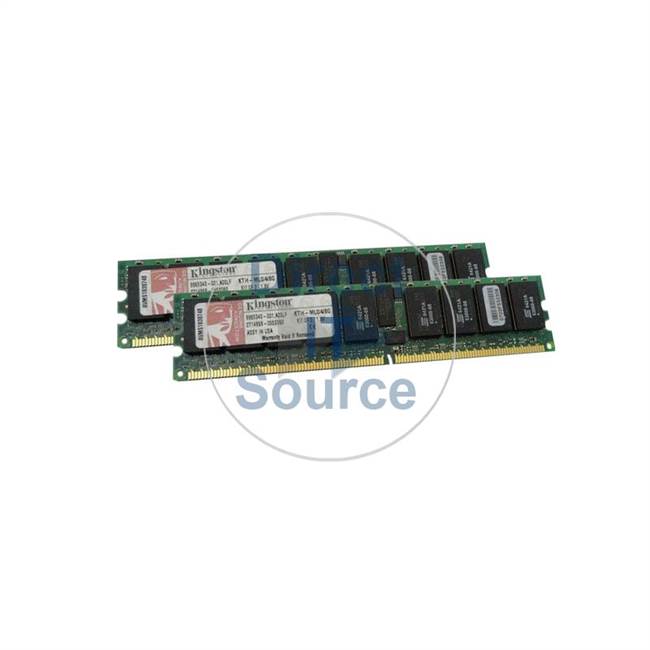 Kingston 9965343-001.A00LF - 8GB 2x4GB DDR2 PC2-3200 Non-ECC Unbuffered 240-Pins Memory