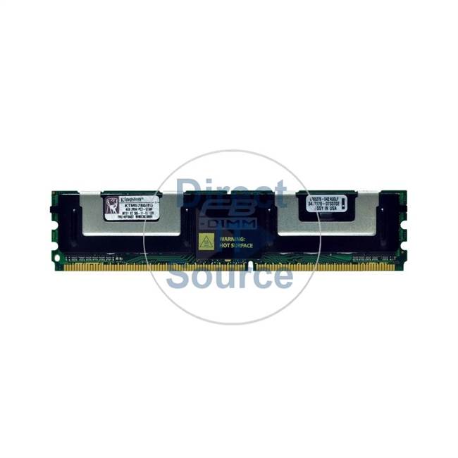 Kingston 9965378-042.A00LF - 4GB DDR2 PC2-5300 ECC Fully Buffered 240-Pins Memory