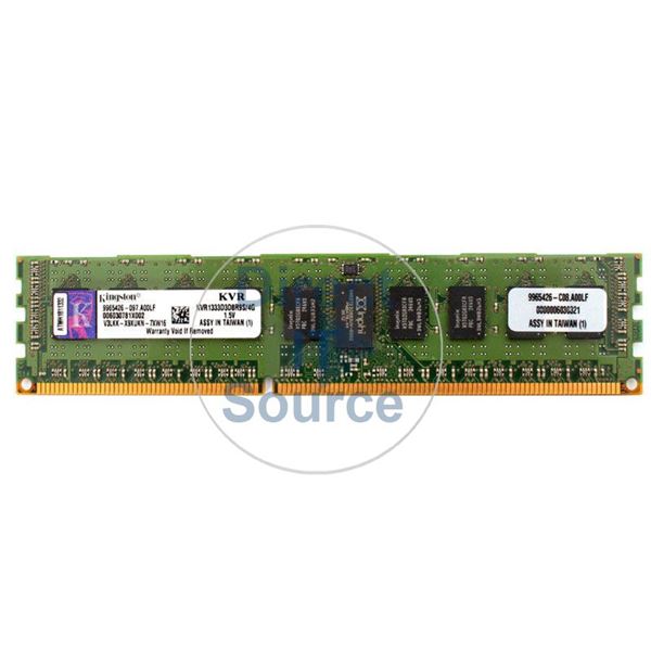 Kingston 9965426-097.A00LF - 4GB DDR3 PC3-10600 ECC Registered 240-Pins Memory