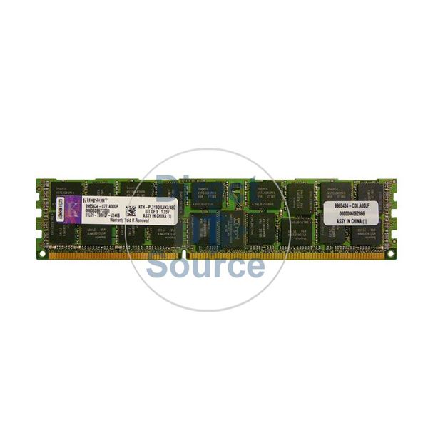 Kingston 9965434-077.A00LF - 16GB DDR3 PC3-10600 ECC Registered 240-Pins Memory