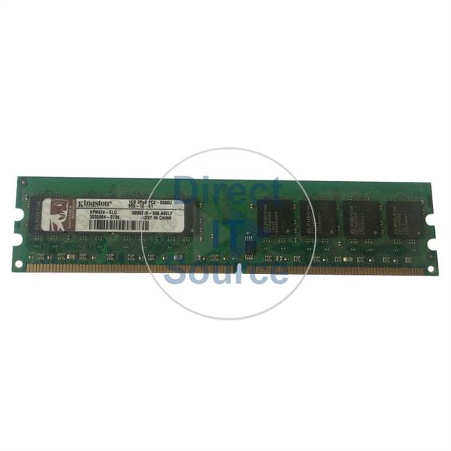 Kingston 9995316-005.A02LF - 1GB DDR2 PC2-5300 Non-ECC Unbuffered 240-Pins Memory