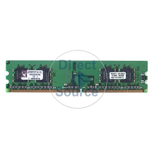 Kingston 99U5273-005.B00LF - 256MB DDR2 PC2-4200 Non-ECC Unbuffered Memory