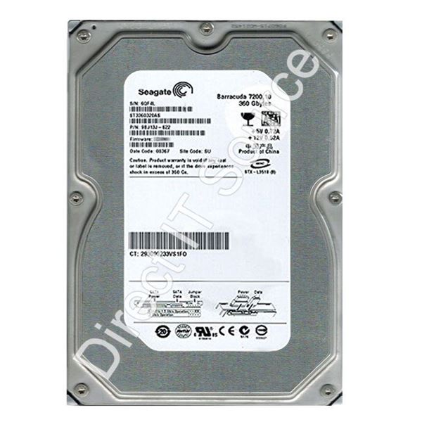 Seagate 9BJ13J-622 - 360GB 7.2K SATA 3.0Gbps 3.5" 8MB Cache Hard Drive