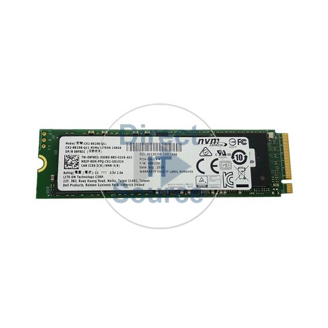 Dell 9F8D1 - 256GB PCIe SSD