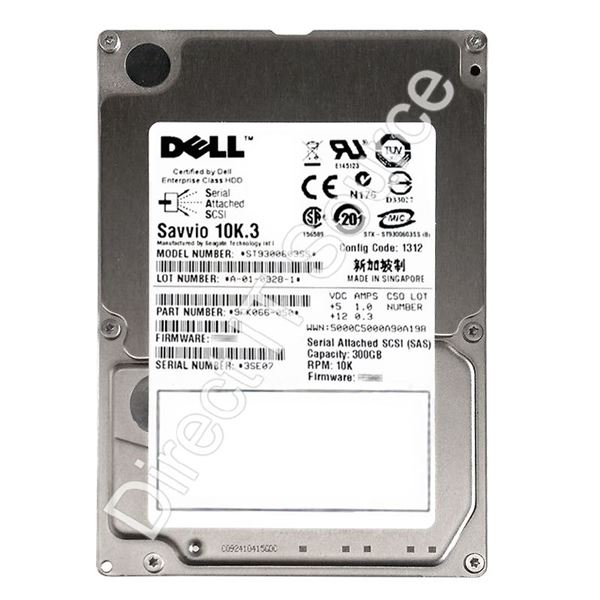 Dell 9FK066-050 - 300GB 10K SAS-2 6.0Gbps 2.5" 16MB Cache Hard Drive