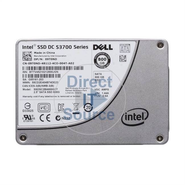 Dell 9T0ND - 800GB SATA 2.5" SSD