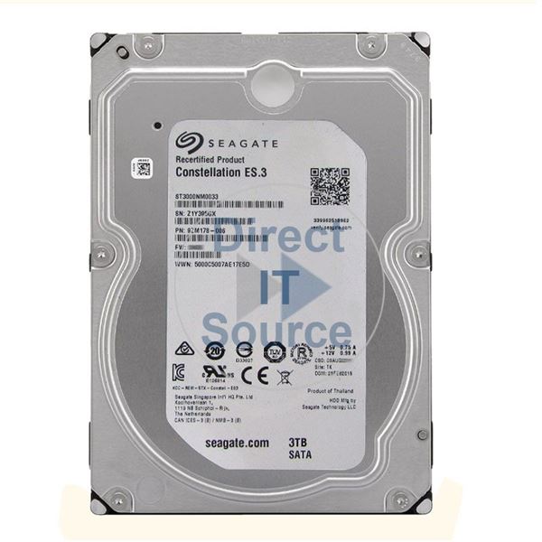 Seagate 9ZM178-006 - 3TB 7.2K SATA 6.0Gbps 3.5" 128MB  Cache Hard Drive