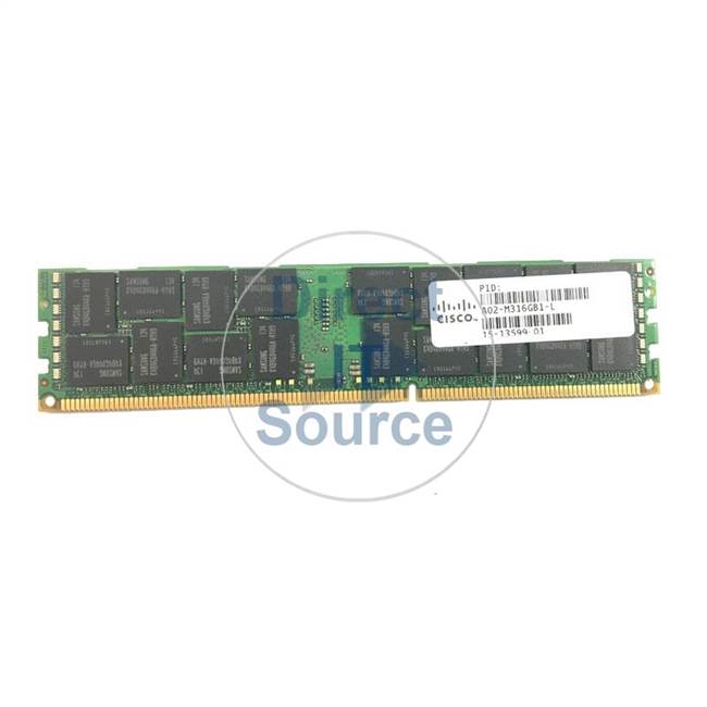 CISCO A02-M316GB1-L - 16GB DDR3 PC3-10600 ECC Fully Buffered 240-Pins Memory