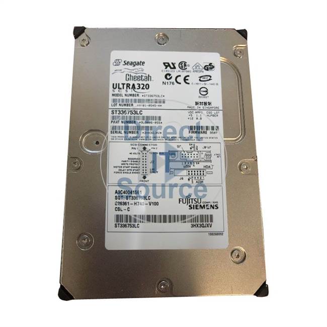 A3C40041561 Fujitsu - 36.7GB 15K SCSI 3.5" Cache Hard Drive