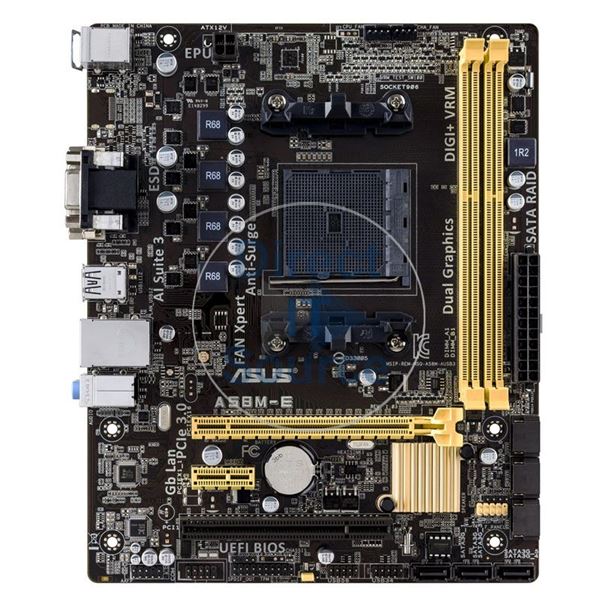 Asus A58M-E - mATX Server Motherboard