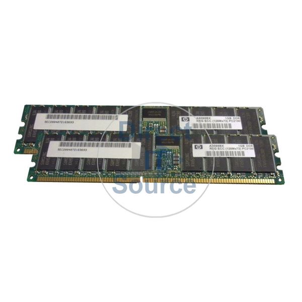HP A8088B - 2GB 2x1GB DDR PC-2100 ECC Registered Memory
