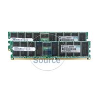 HP A9772A - 512MB 2x256MB DDR PC-2100 ECC Registered 184-Pins Memory