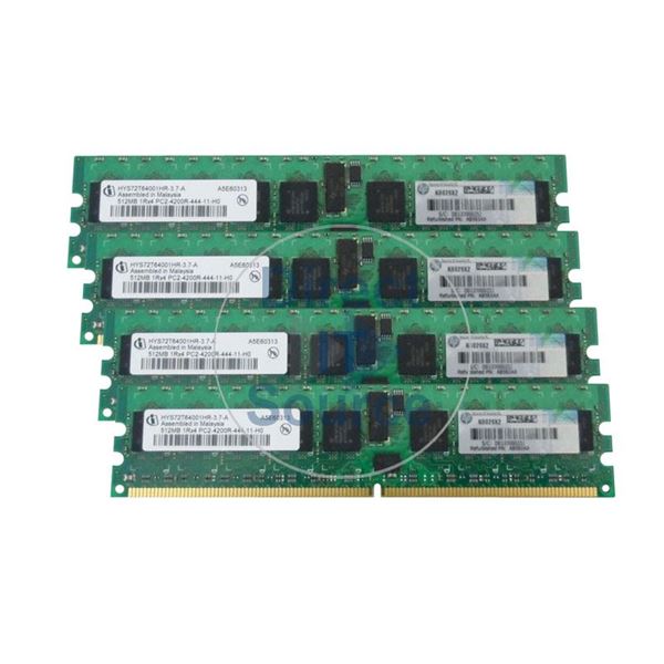 HP AB563A - 2GB 4x512MB DDR2 PC2-4200 ECC Registered 240-Pins Memory