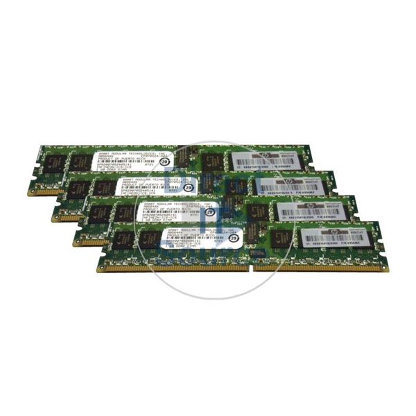 HP AB564A - 4GB 4x1GB DDR2 PC2-4200 ECC Registered 240-Pins Memory