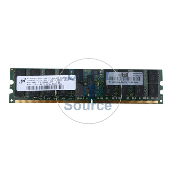 HP AB566AX - 4GB DDR2 PC2-4200 ECC Registered 240-Pins Memory
