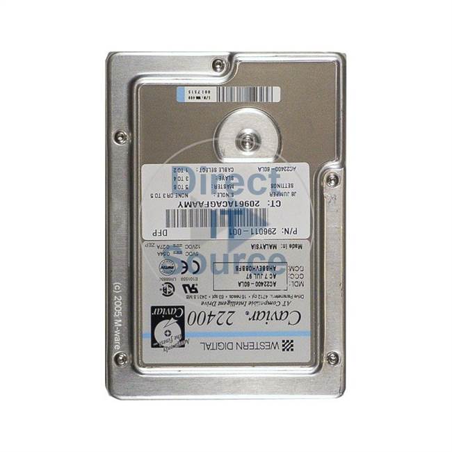 Western Digital AC22400-60LA - 2.4GB 5.2K IDE 3.5" Hard Drive