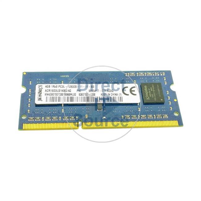 Kingston ACR16D3LS1KBG/4G - 4GB DDR3 PC3-12800 204-Pins Memory