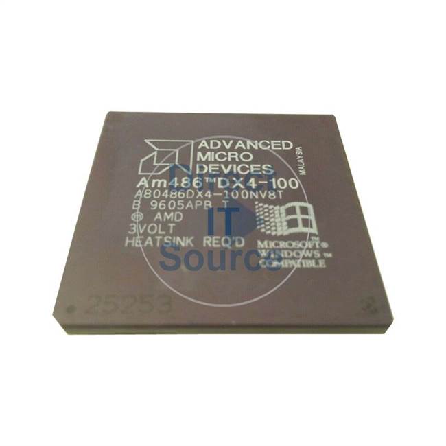 Intel AM486DX4-100 - Socket-3 66MHz 3 Volt Processor
