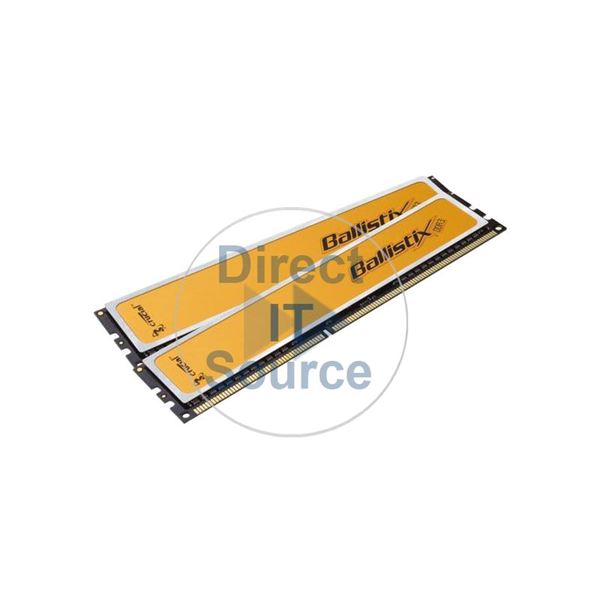 Crucial BL2KIT12864BA1608 - 2GB 2x1GB DDR3 PC3-12800 240-Pins Memory