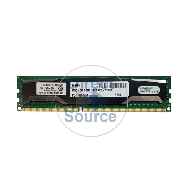 Crucial BL51264BA160A.16FH - 4GB DDR3 PC3-12800 Non-ECC Unbuffered 240-Pins Memory