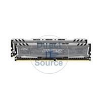 Crucial BLS2K4G4D240FSB - 8GB 2x4GB DDR4 PC4-19200 Non-ECC Unbuffered 288-Pins Memory