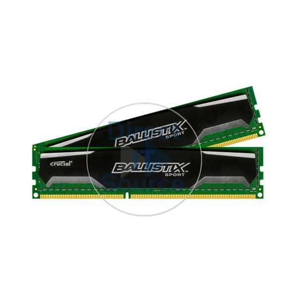 Crucial BLS2KIT2G3D1609DS1S00 - 4GB 2x2GB DDR3 PC3-12800 240-Pins Memory