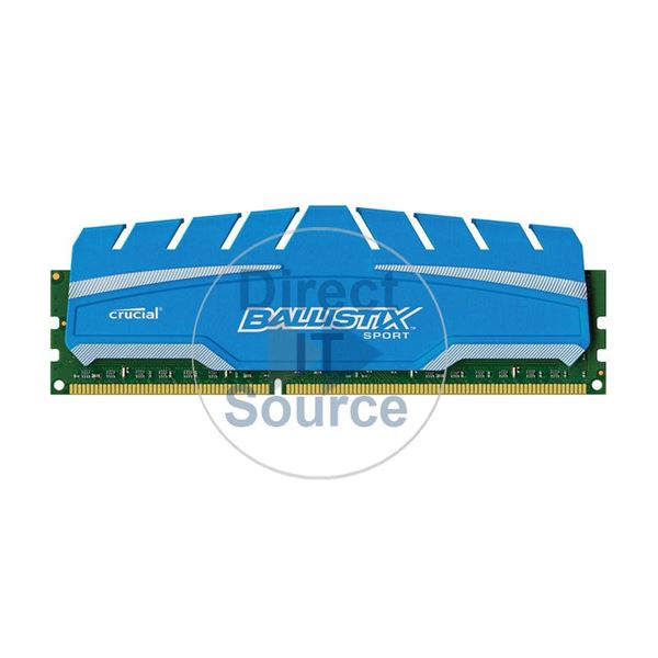 Crucial BLS4G3D169DS3 - 4GB DDR3 PC3-12800 Non-ECC Unbuffered 240-Pins Memory