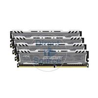 Crucial BLS4K16G4D240FSB - 64GB 4x16GB DDR4 PC4-19200 Non-ECC Unbuffered 288-Pins Memory