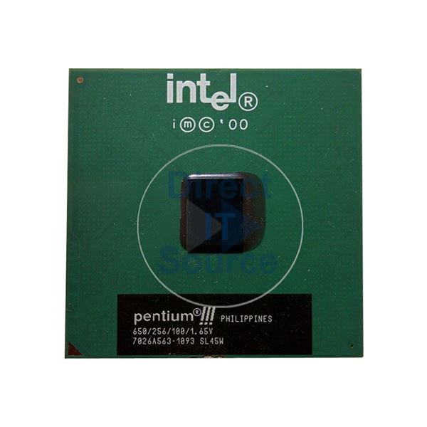 Intel BX80526F650256 - Pentium-3 650MHz 256KB Cache Processor