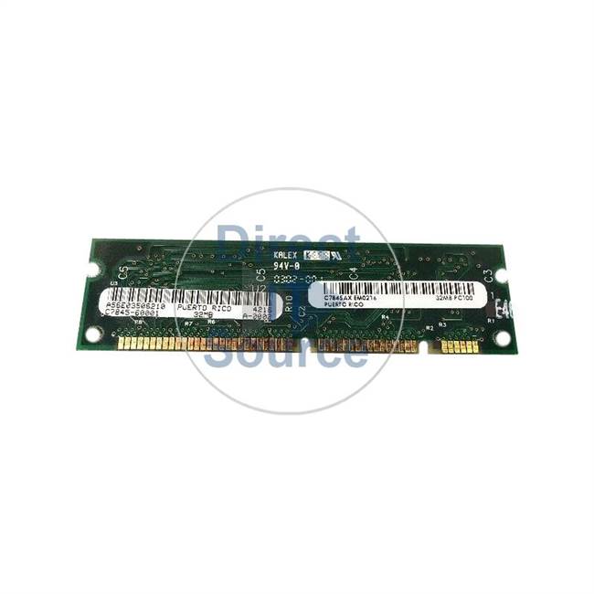HP C7845-60001 - 32MB SDRAM PC-100 100-Pins Memory