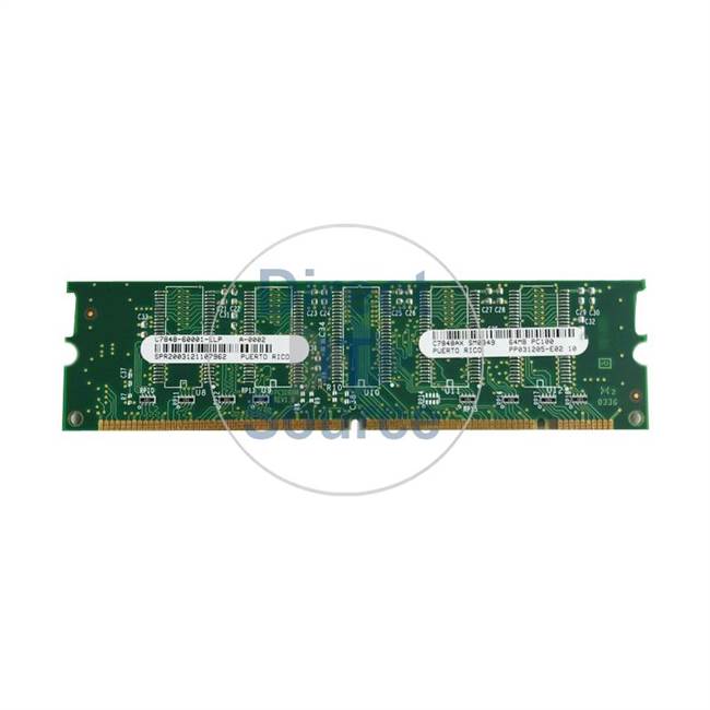HP C7848AX - 64MB SDRAM PC-100 Memory
