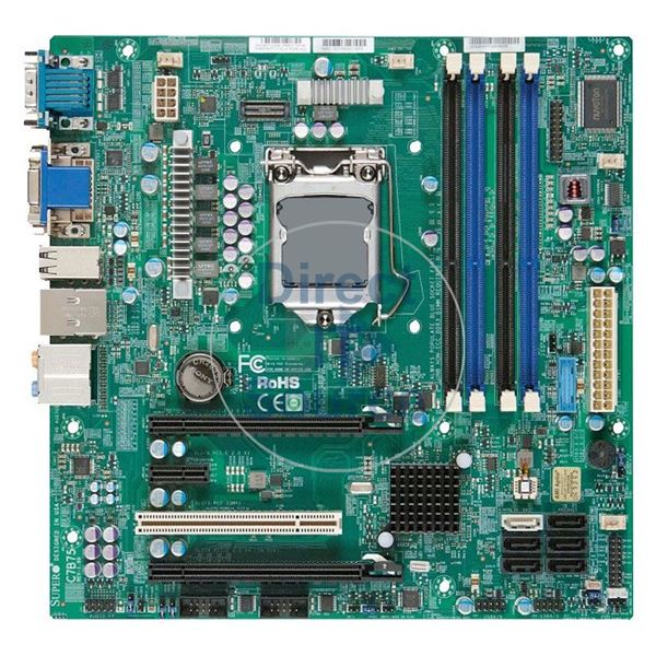 Supermicro C7B75 - uATX Server Motherboard