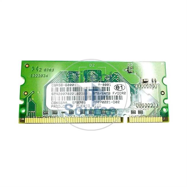 HP CB456-60001 - 8MB/64MB DDR2 Memory