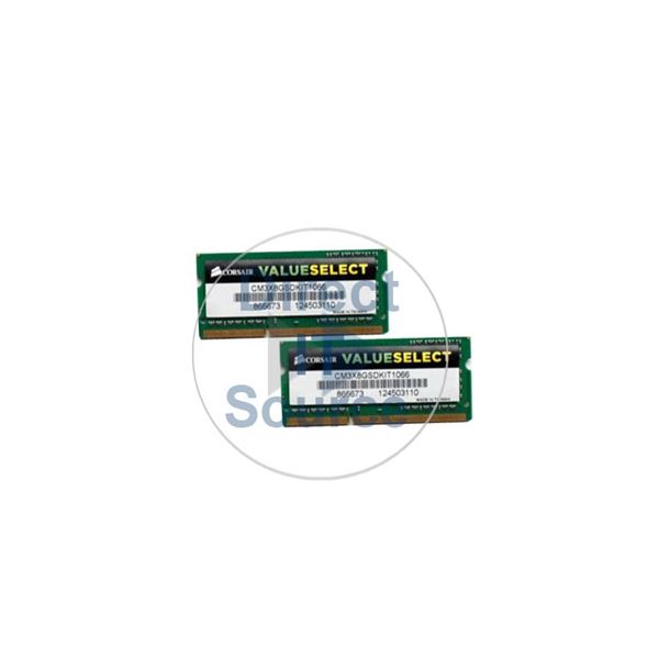 Corsair CM3X8GSDKIT1066 - 8GB 2x4GB DDR3 PC3-8500 204-Pins Memory
