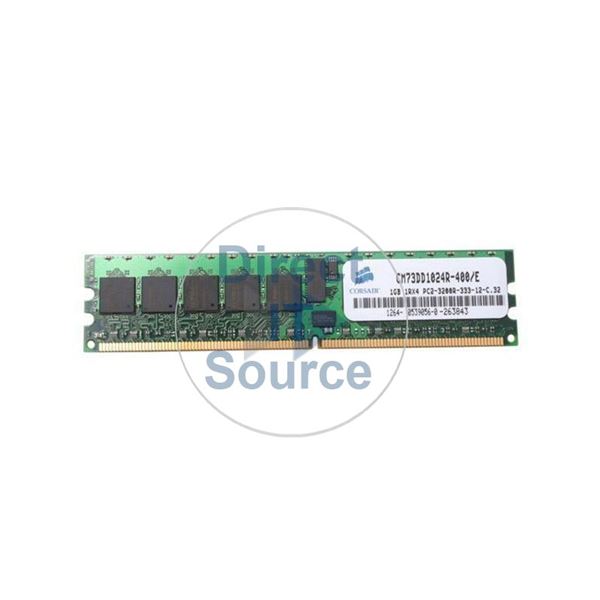 Corsair CM73DD1024R-400/E - 1GB DDR2 PC2-3200 ECC Registered 240-Pins Memory