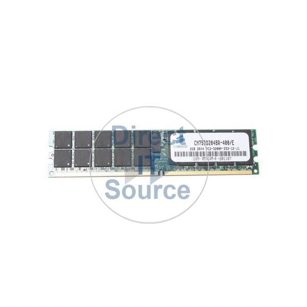 Corsair CM75DD2048R-400/E - 2GB DDR2 PC2-3200 ECC Registered Memory