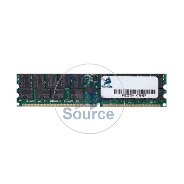 Corsair CM75SD2048RLP-2700/M - 2GB DDR PC-2700 ECC Registered Memory