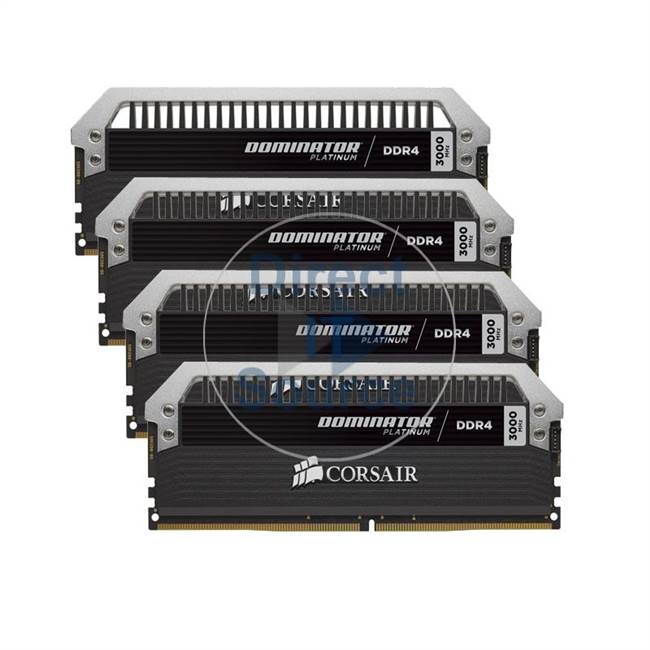 Corsair CMD32GX4M4B3000C15 - 32GB 4x8GB DDR4 PC4-24000 Non-ECC Unbuffered 288-Pins Memory