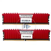 Corsair CMK16GX4M2A2400C14R - 16GB 2x8GB DDR4 PC4-19200 Non-ECC Unbuffered 288-Pins Memory