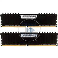 Corsair CMK16GX4M2A2666C16 - 16GB 2x8GB DDR4 PC4-21300 Non-ECC Unbuffered 288-Pins Memory