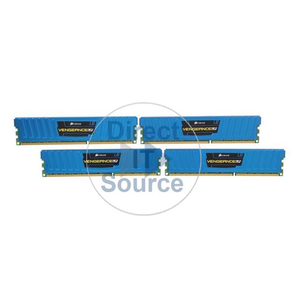 Corsair CML16GX3M4A1600C9B - 16GB 4x4GB DDR3 PC3-12800 240-Pins Memory