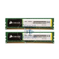 Corsair CMV8GX3M2A1333C9 - 8GB 2x4GB DDR3 PC3-10600 Non-ECC Unbuffered 240-Pins Memory