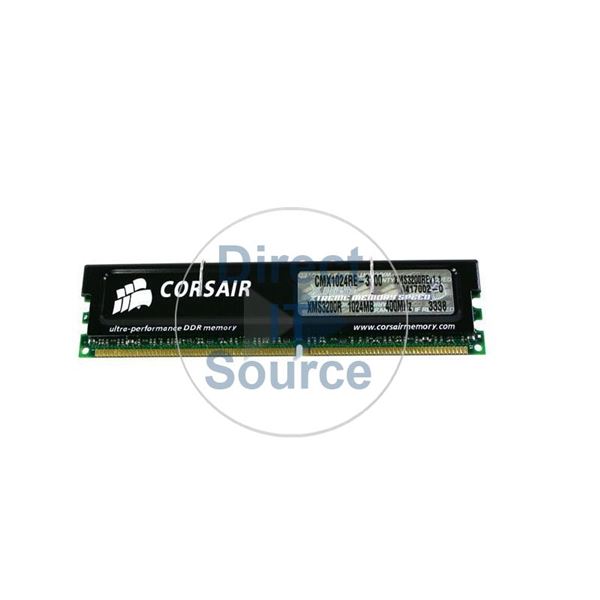 Corsair CMX1024RE-3200 - 1GB DDR PC-3200 ECC Registered 184-Pins Memory