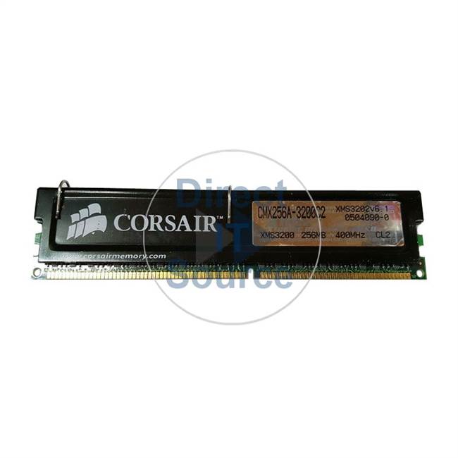 Corsair CMX256A-3200C2 - 256MB DDR PC-3200 Non-ECC Unbuffered 184-Pins Memory