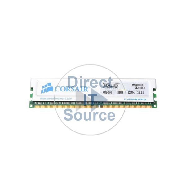 Corsair CMX256A-4000PT - 256MB DDR PC-4000 Non-ECC Unbuffered 184-Pins Memory